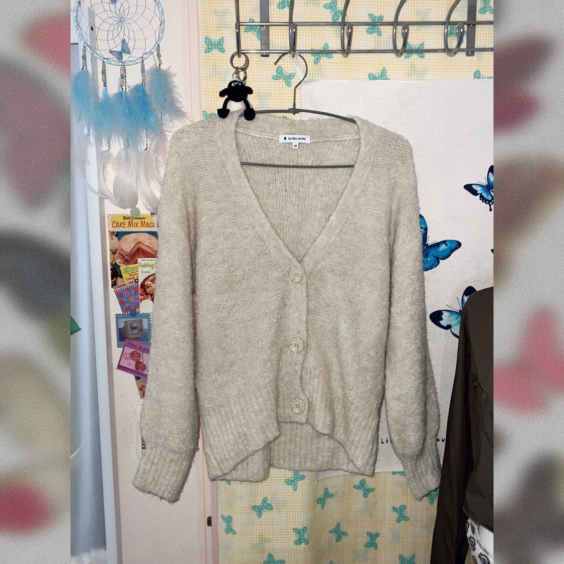 베이지 소프트 가디건 상품이미지7