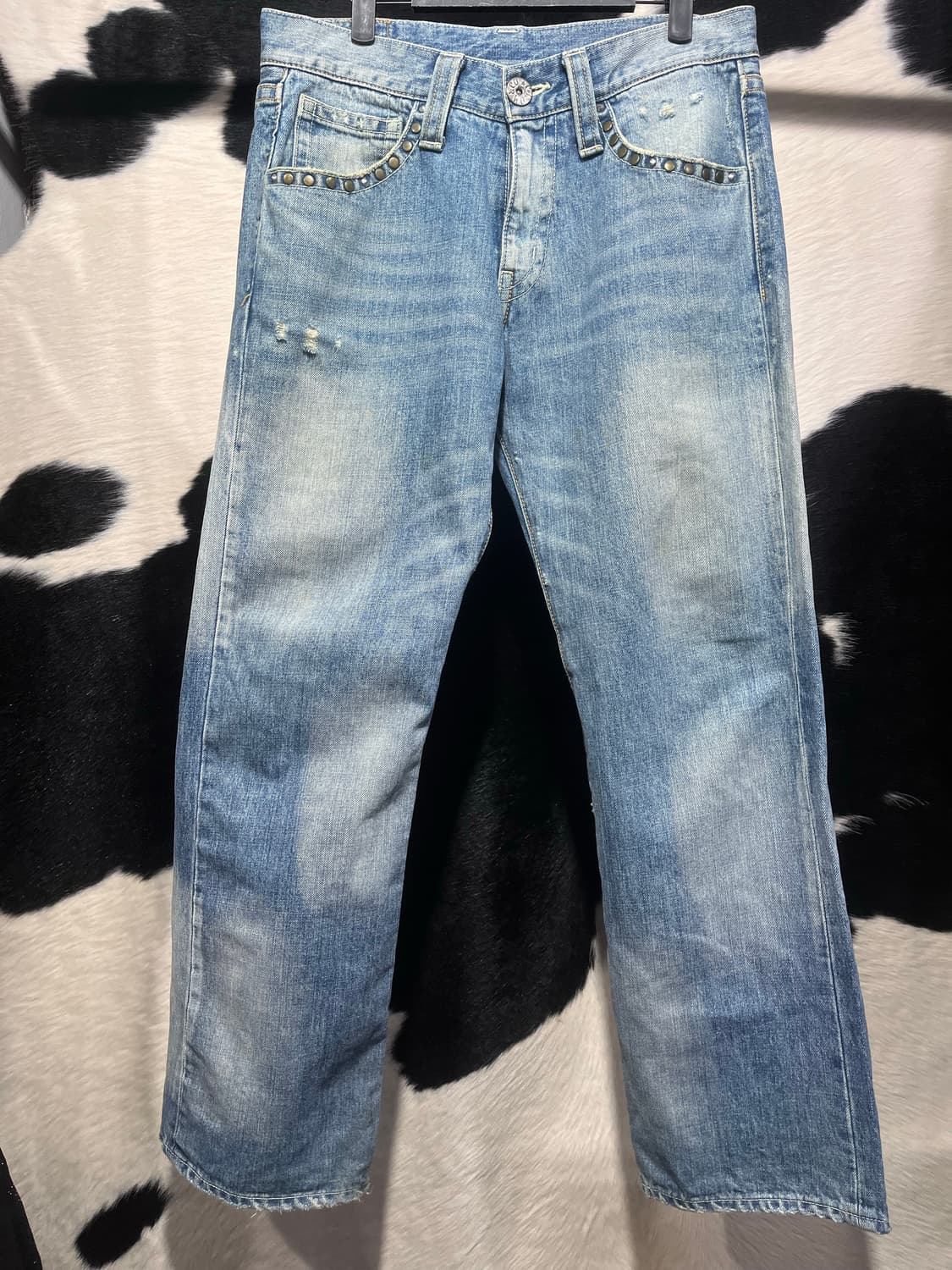 스터드 데님 팬츠 상품이미지2