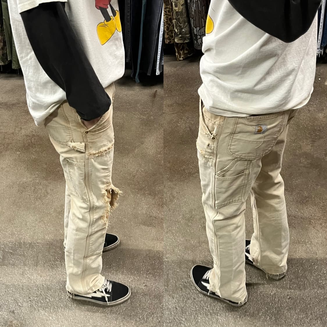 Carhartt 데미지 더블니 팬츠 (30“) 상품이미지8