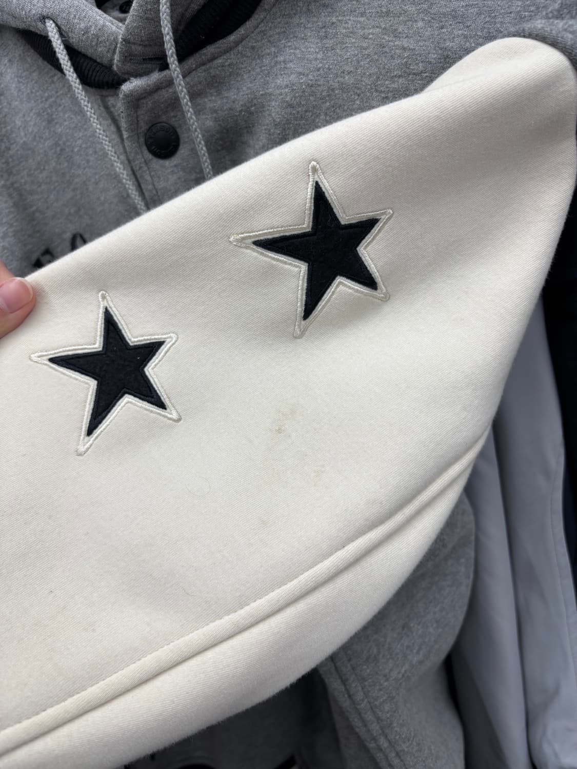 밴슨 레더 TFOA 후디 바시티 자켓 상품이미지9