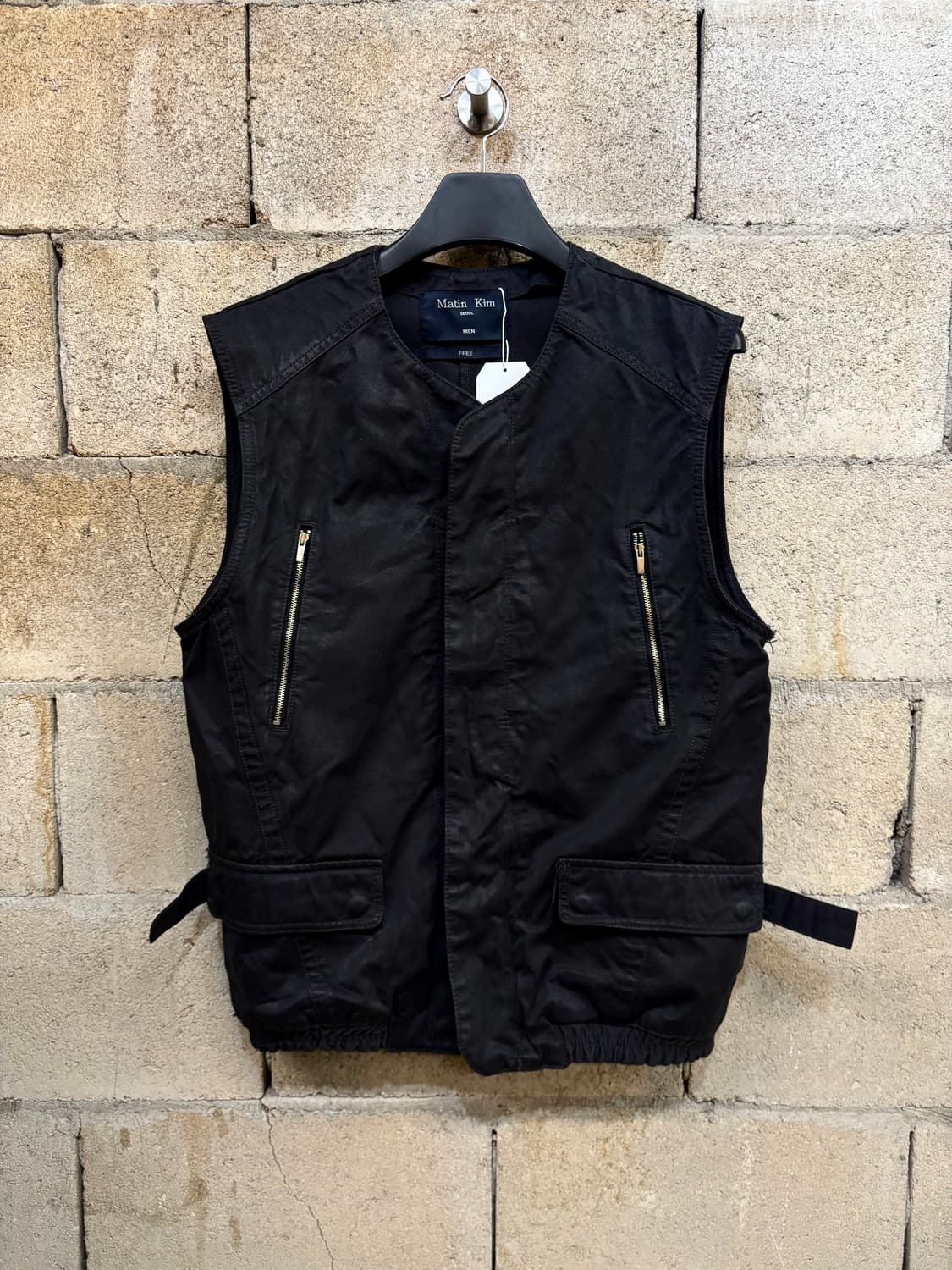 마뗑킴 코티드 코튼 베스트  상품이미지1