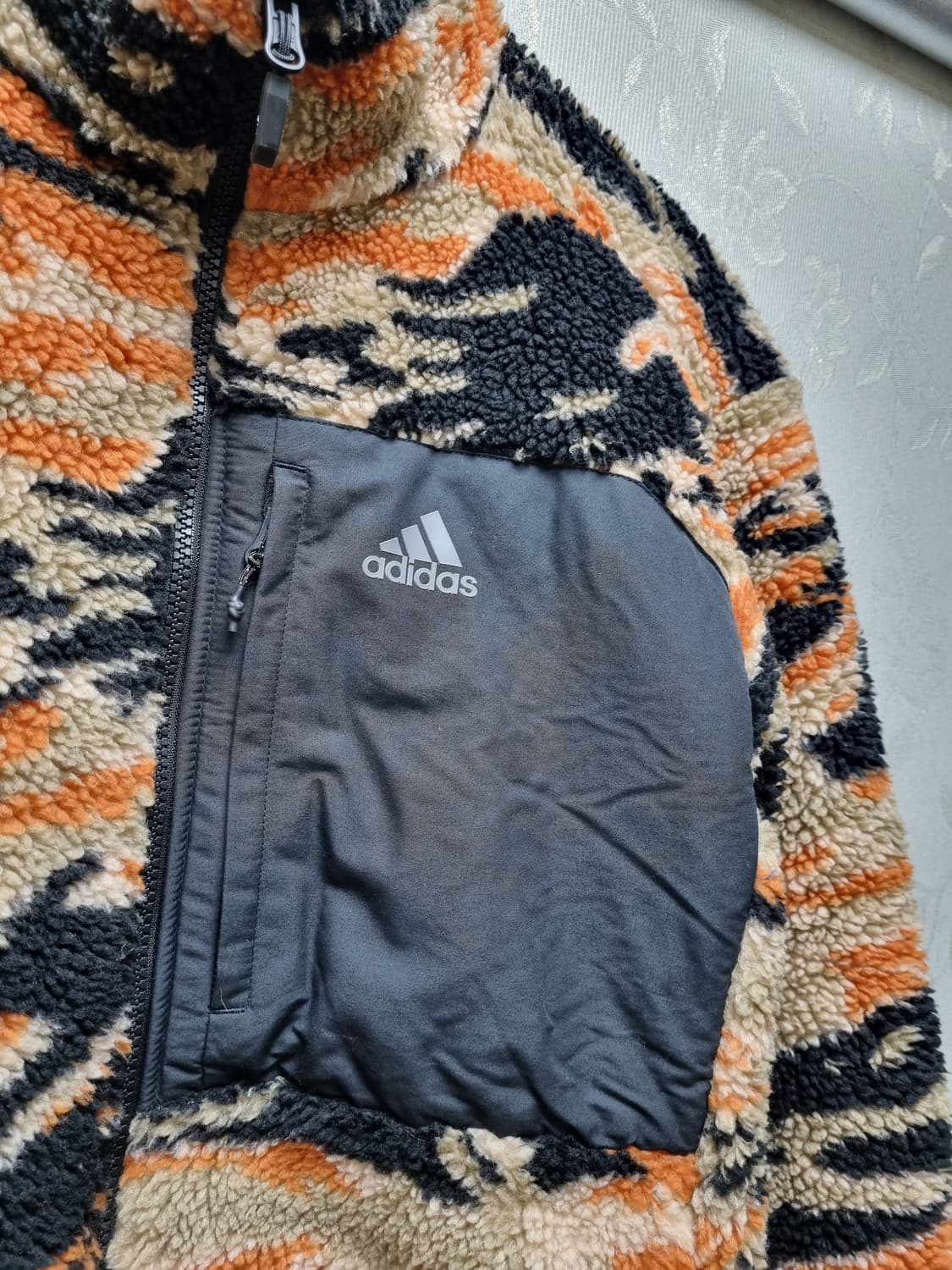 [남95] 아디다스 쉐르파 카모 리버시블 플리스자켓 상품이미지3