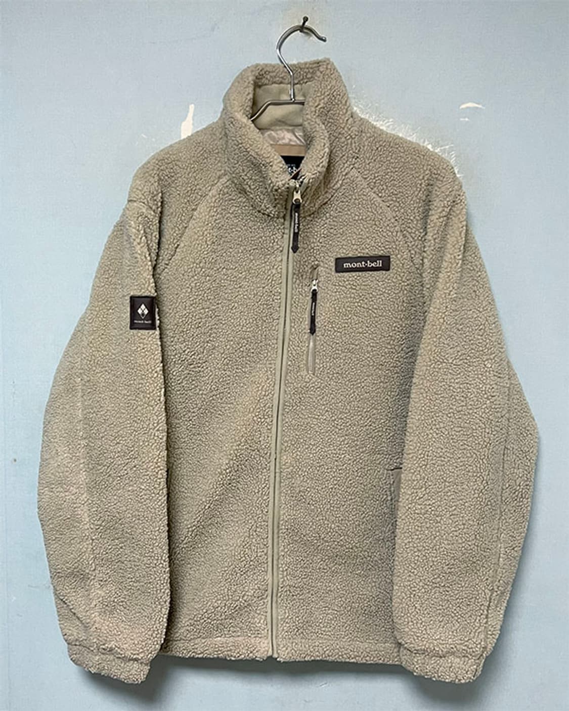 몽벨 남자 뽀글이점퍼 후리스 양털 캐주얼 XL 105 상품이미지1