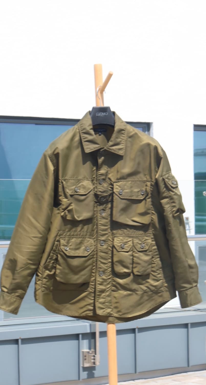엔지니어드가먼츠 익스플로러 자켓 새틴 나일론 카키 상품이미지2
