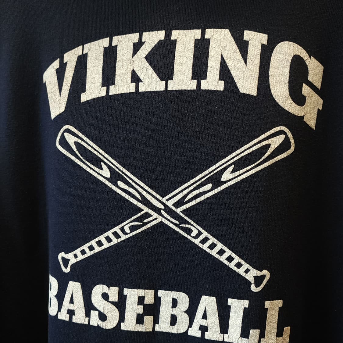 90s 러셀 후드 스웻셔츠 바이킹 미국 오리지널 빈티지 레터링 XL 상품이미지5