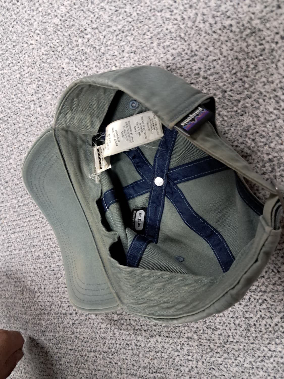 파타고니아 볼캡 모자 그린 상품이미지4