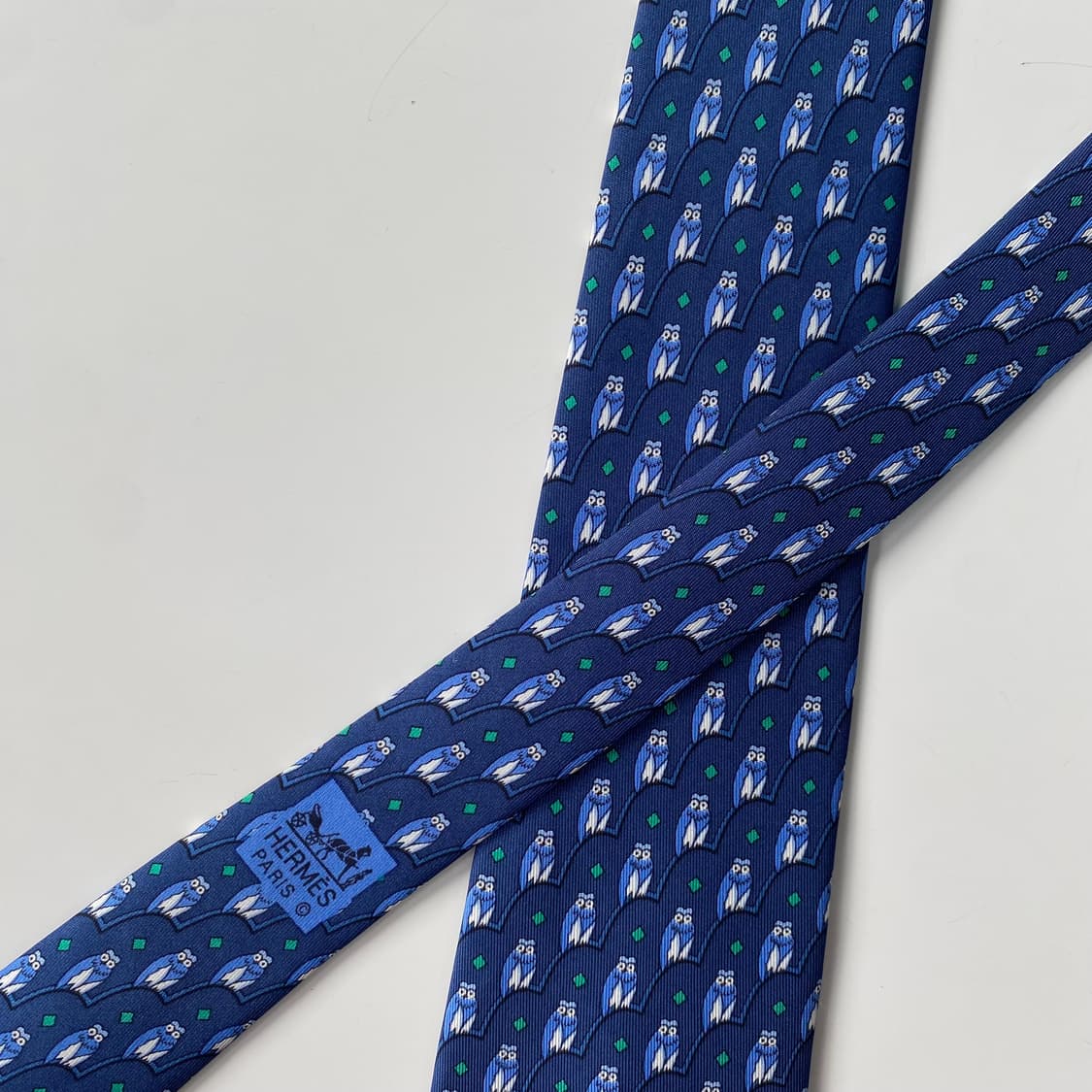에르메스(HERMES) 명품 정품 넥타이 8.2cm 상품이미지4