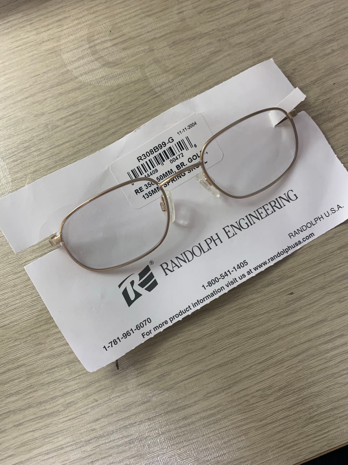 US Army Randolph Engineering 미군안경 란돌프 상품이미지1