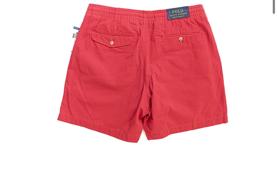 폴로 랄프로렌 프렙스터 쇼츠 레드 710644995044 상품이미지2
