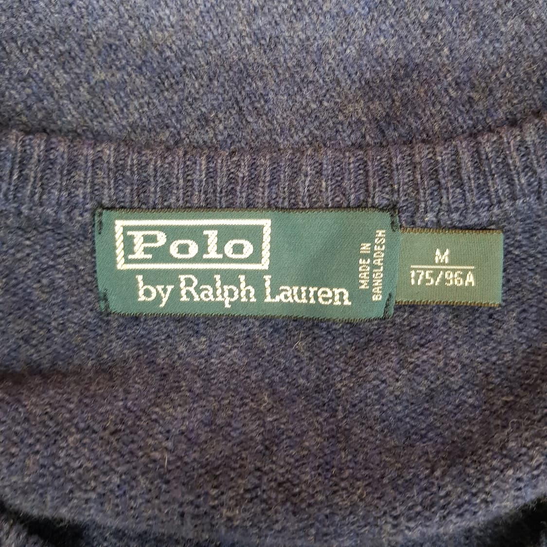 폴로 랄프로렌 브이넥 램스울 니트 m사이즈 상품이미지5