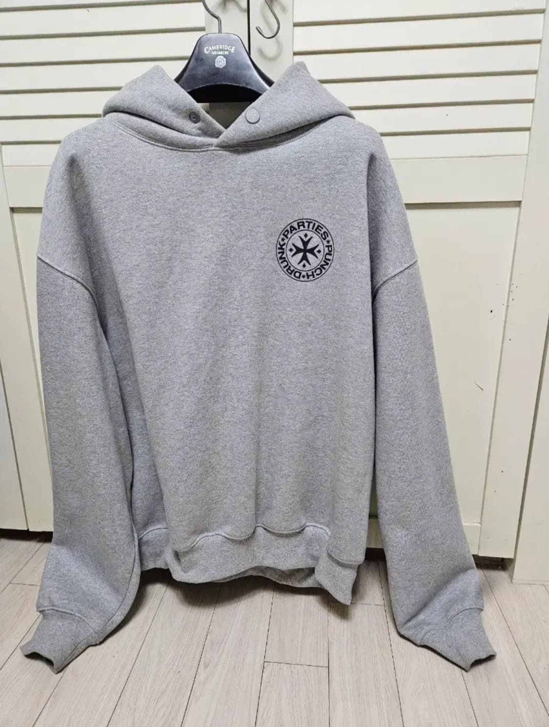 펀치 드렁크 파티즈 후드티 그레이 상품이미지1