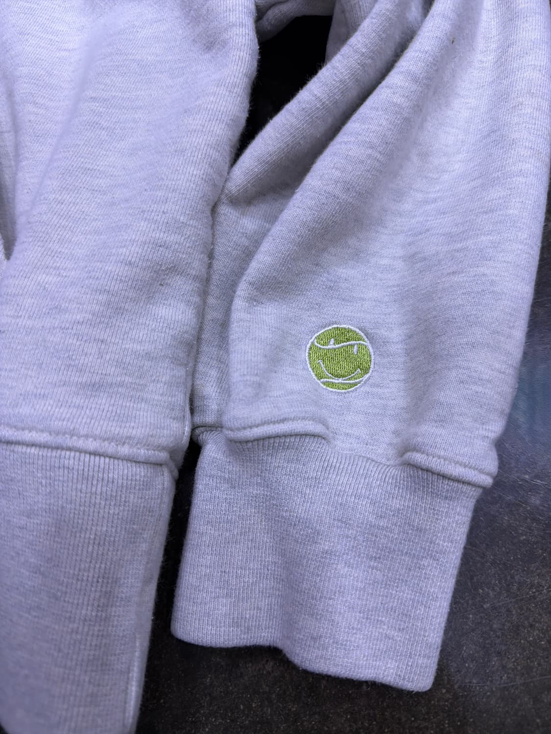 테니스 보이 클럽 후드티 후디 멜란지 그레이 M 상품이미지6