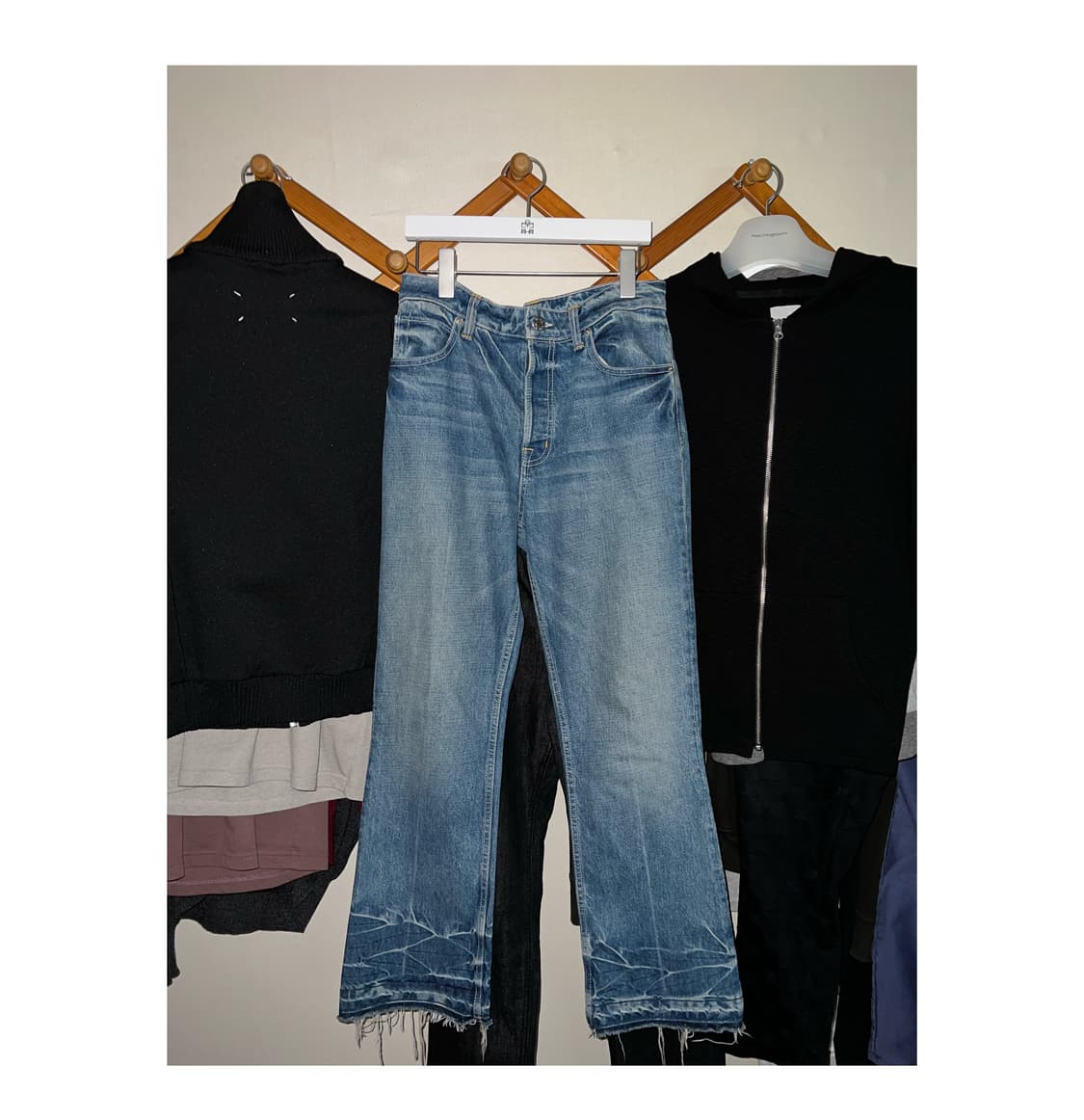 Helmut lang flare denim 상품이미지3