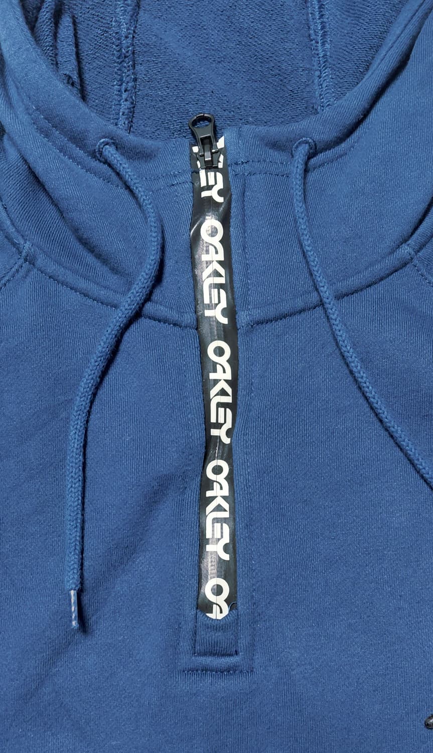 [정품] 오클리(Oakley) 하프 집업 후드티 (블루/95) 상품이미지3