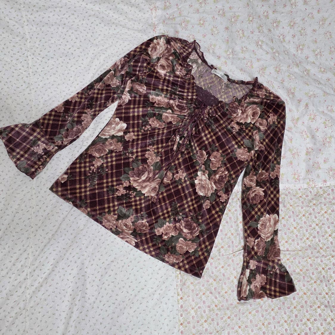 빈티지 로사체리 오리엔탈 페어리 L'est rose 로걀탑 플로럴 상품이미지2