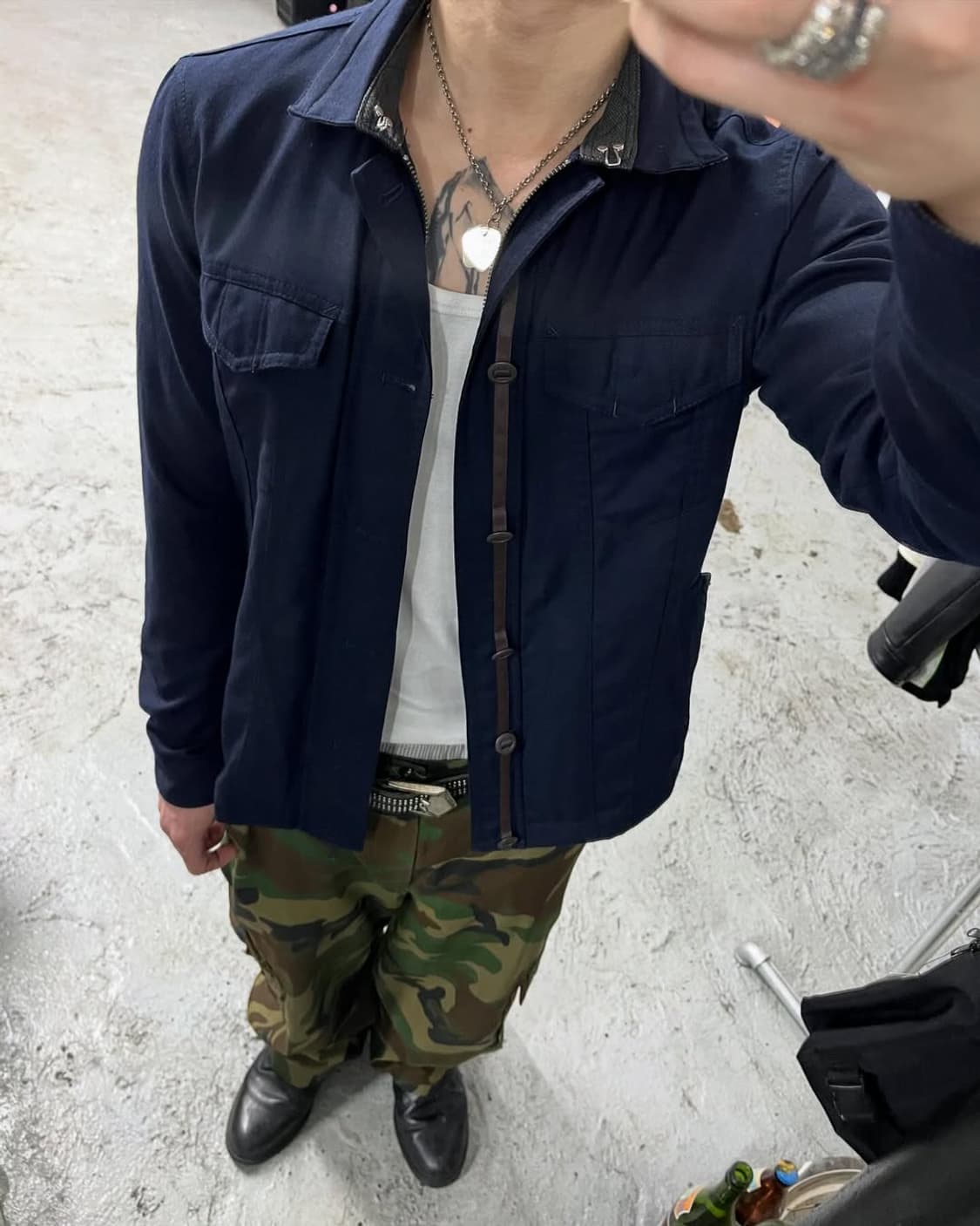 Men’s Melrose 2way zip wokr jacket 상품이미지1