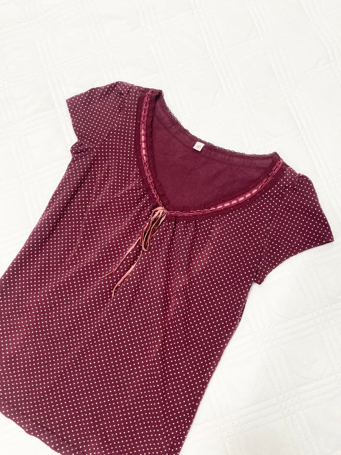 ꒰ঌ 체리와인 🍒 도트 세트 ໒꒱ 상품이미지5