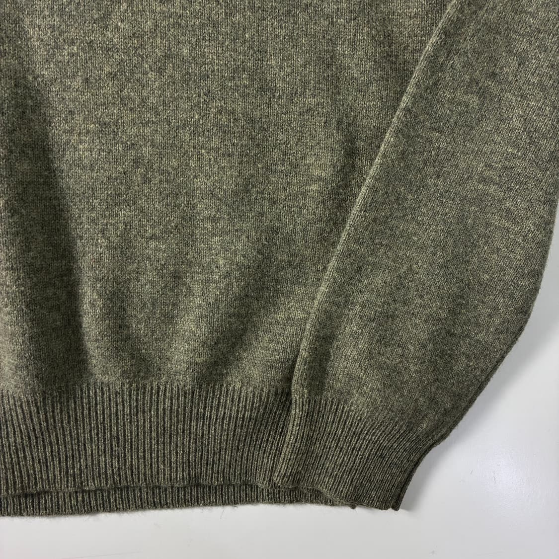 Polo  폴로 랄프로렌 자수 램스울 멜란지 브이넥 니트   상품이미지4