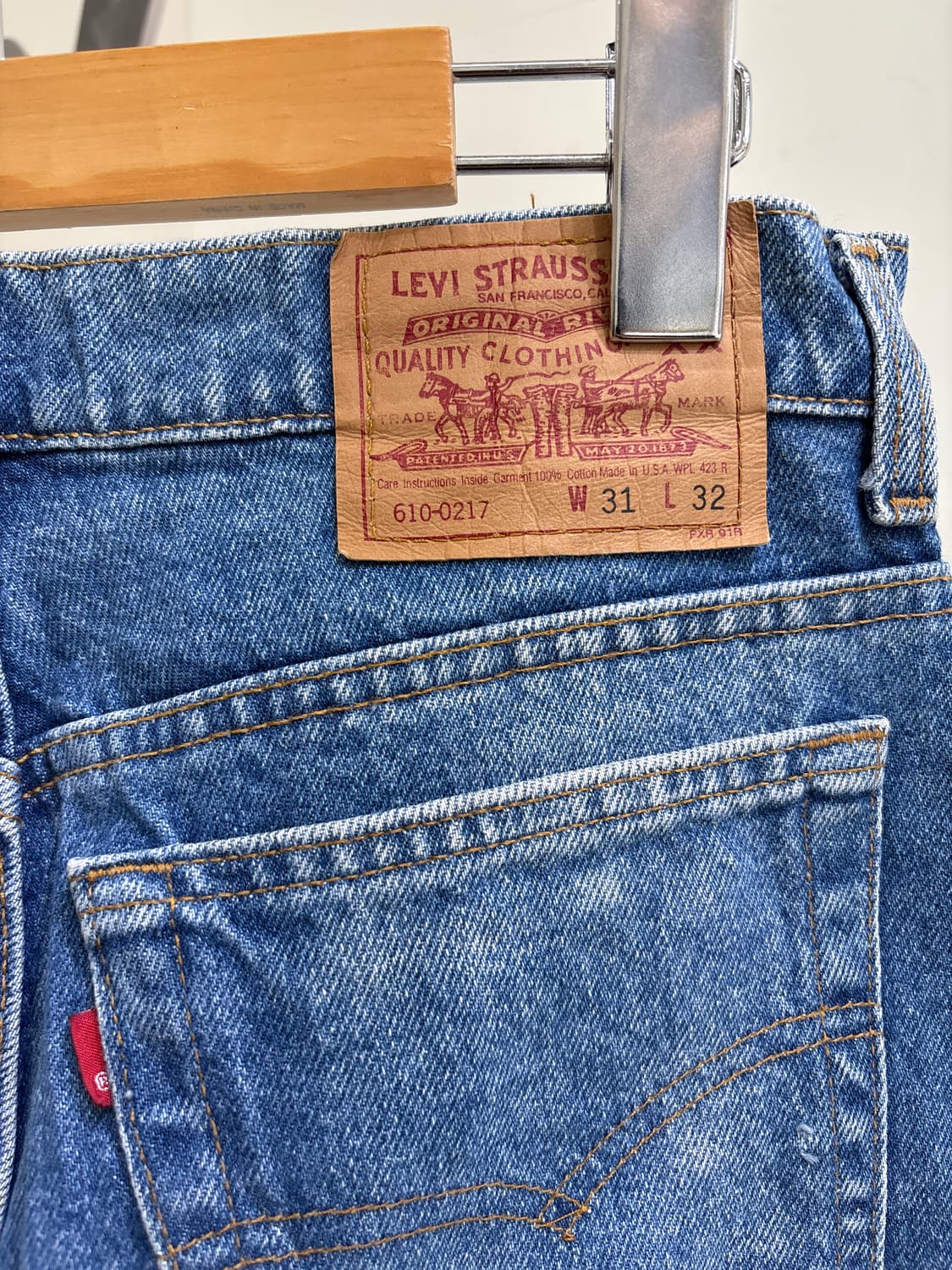 LEVIS 610-0217 (Made in USA) 데님팬츠 상품이미지6