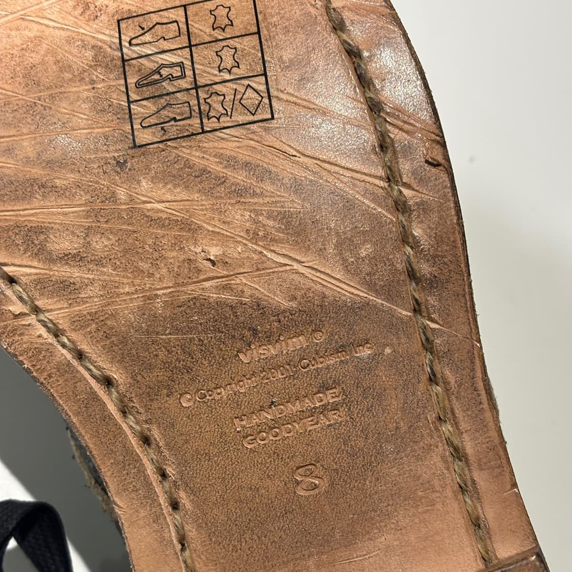 8) visvim 비즈빔 하몬드 포크 더비 상품이미지5