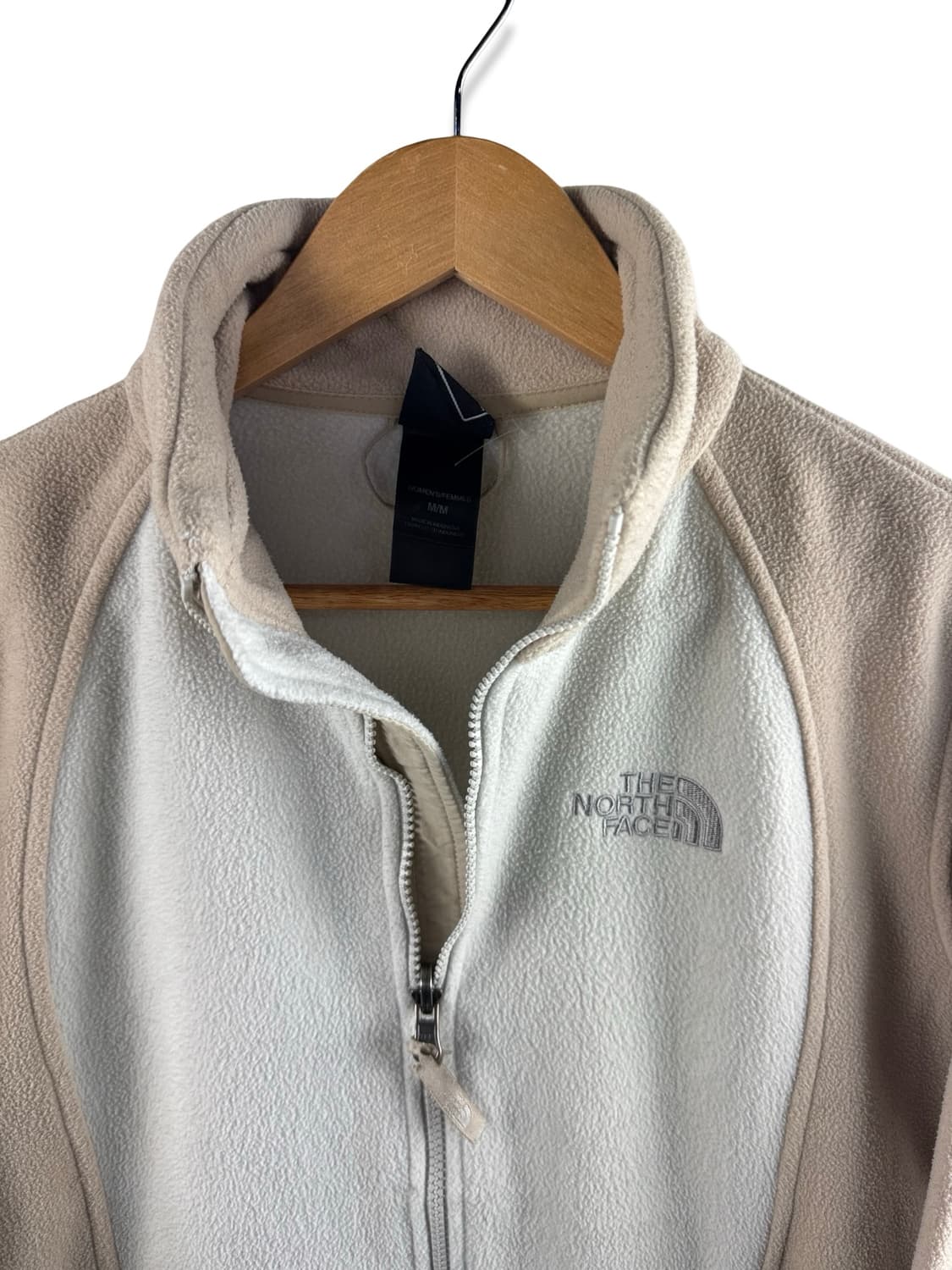 노스페이스 베이지 배색 플리스2335 상품이미지4