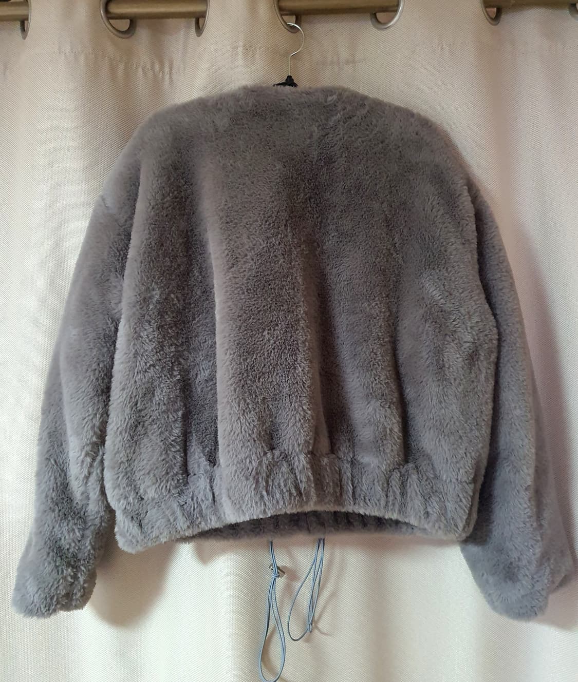 라미제이하니 크롭 퍼 자켓 66 상품이미지2