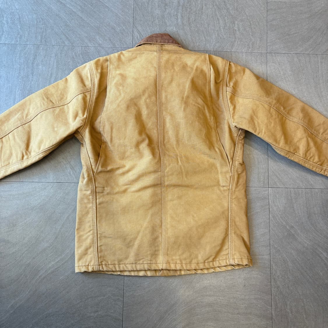 칼하트 정품 미국 생산베이지 덕 초어 자켓 상품이미지10