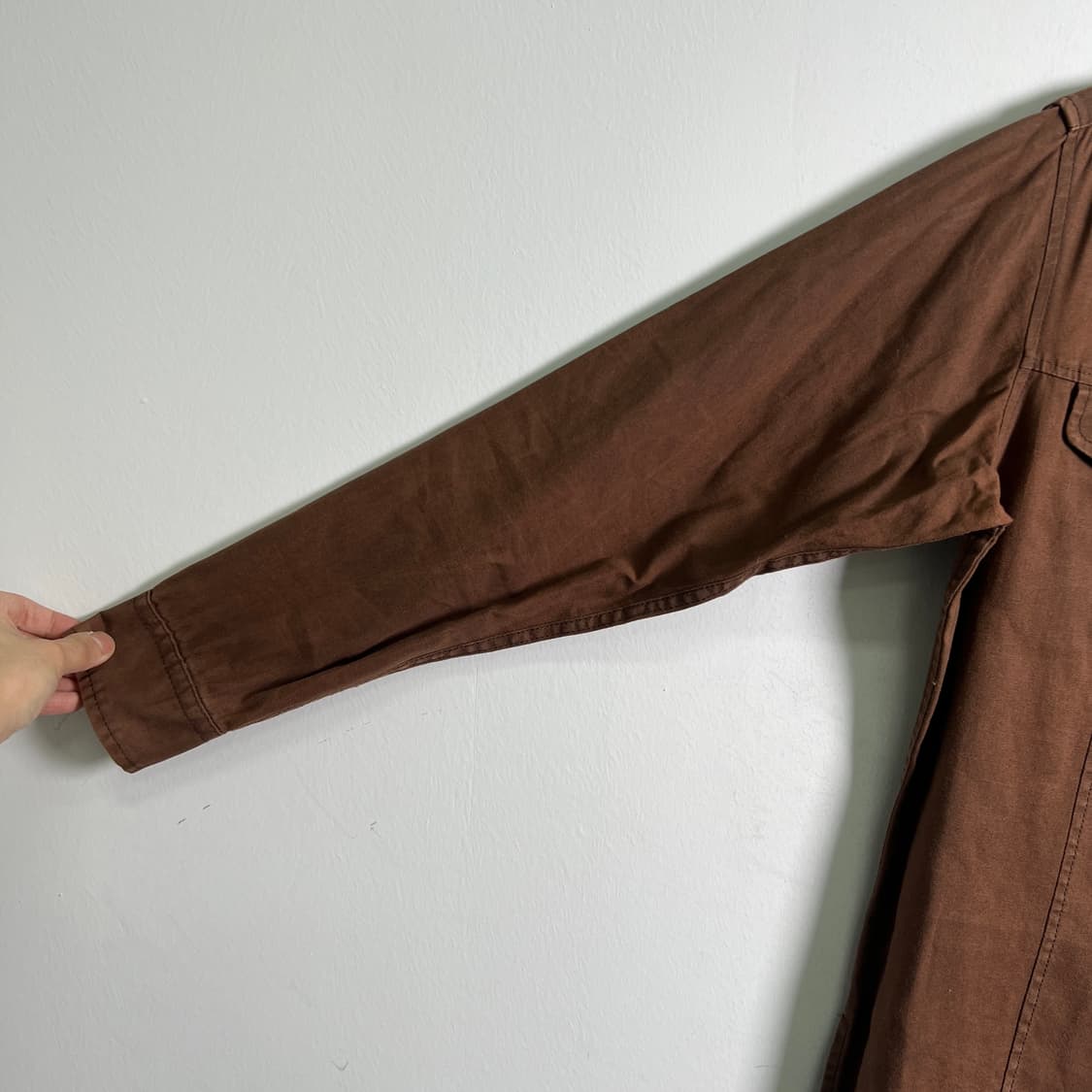 Abx 브라운 코튼 트러커 자켓  상품이미지6