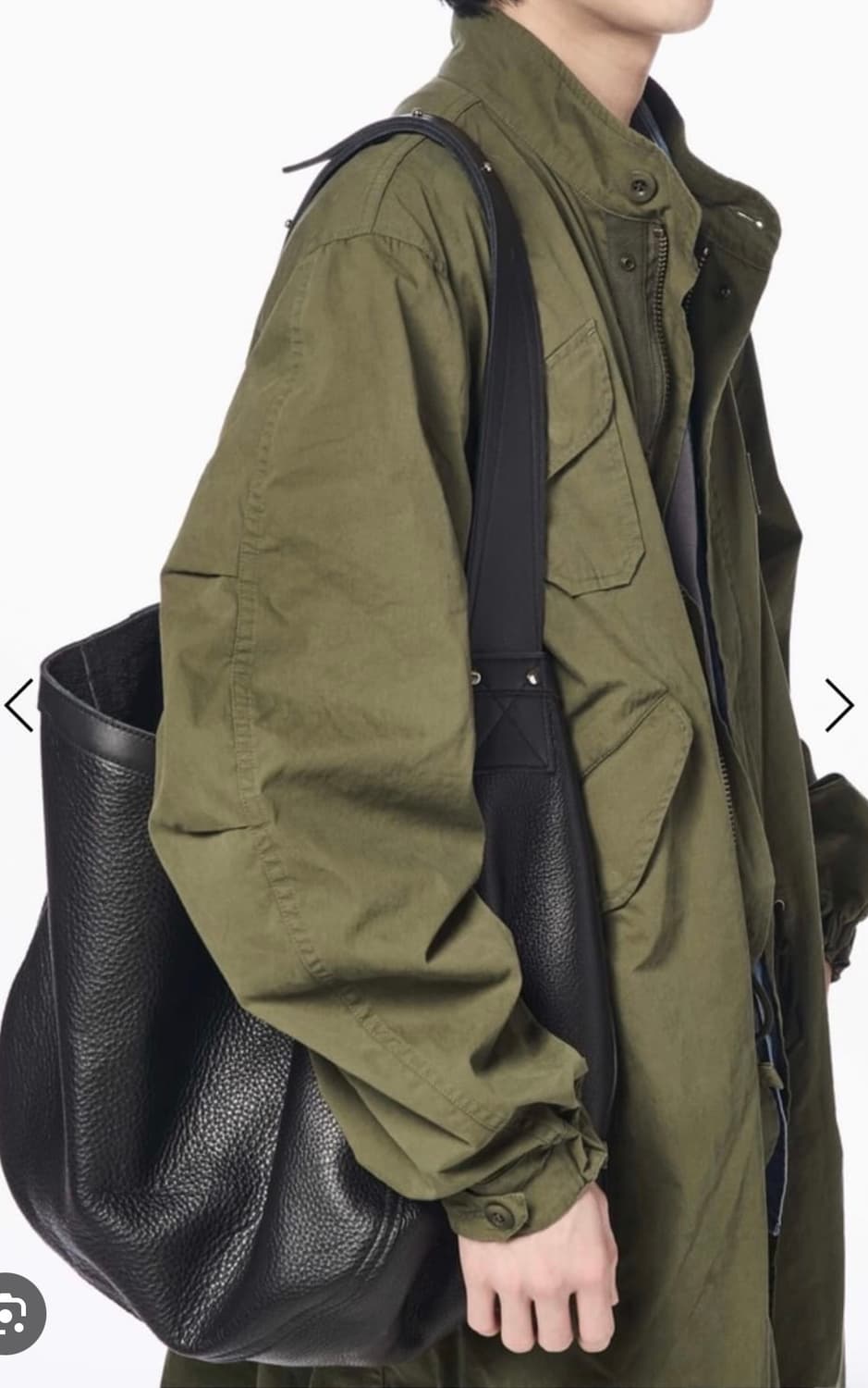 이얼즈어고 레더 뉴스페이퍼 보이백 상품이미지2