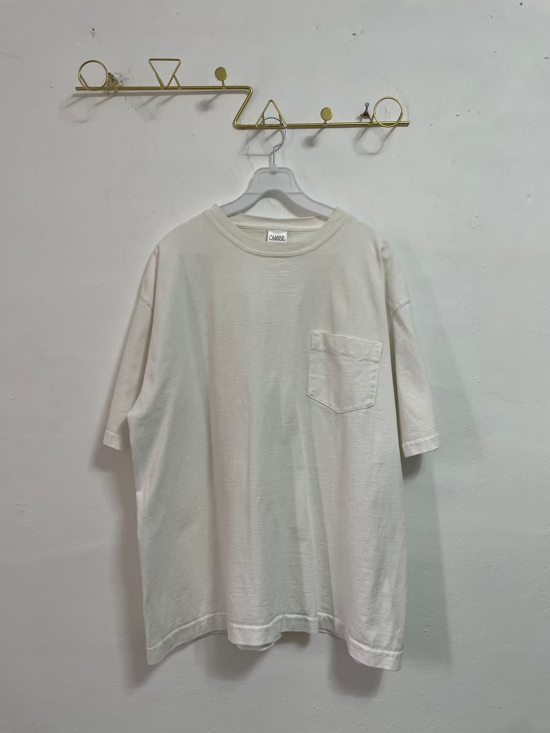 CAMBER 화이트 포켓 반팔 티셔츠 X-LARGE 상품이미지4