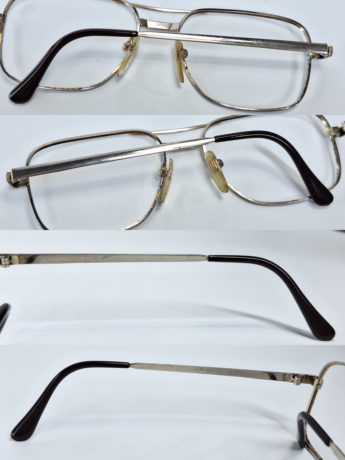 80s 일본 빈티지 투브릿지 더블브릿지 안경테 빈티지 클래식 레트로 y2 상품이미지6