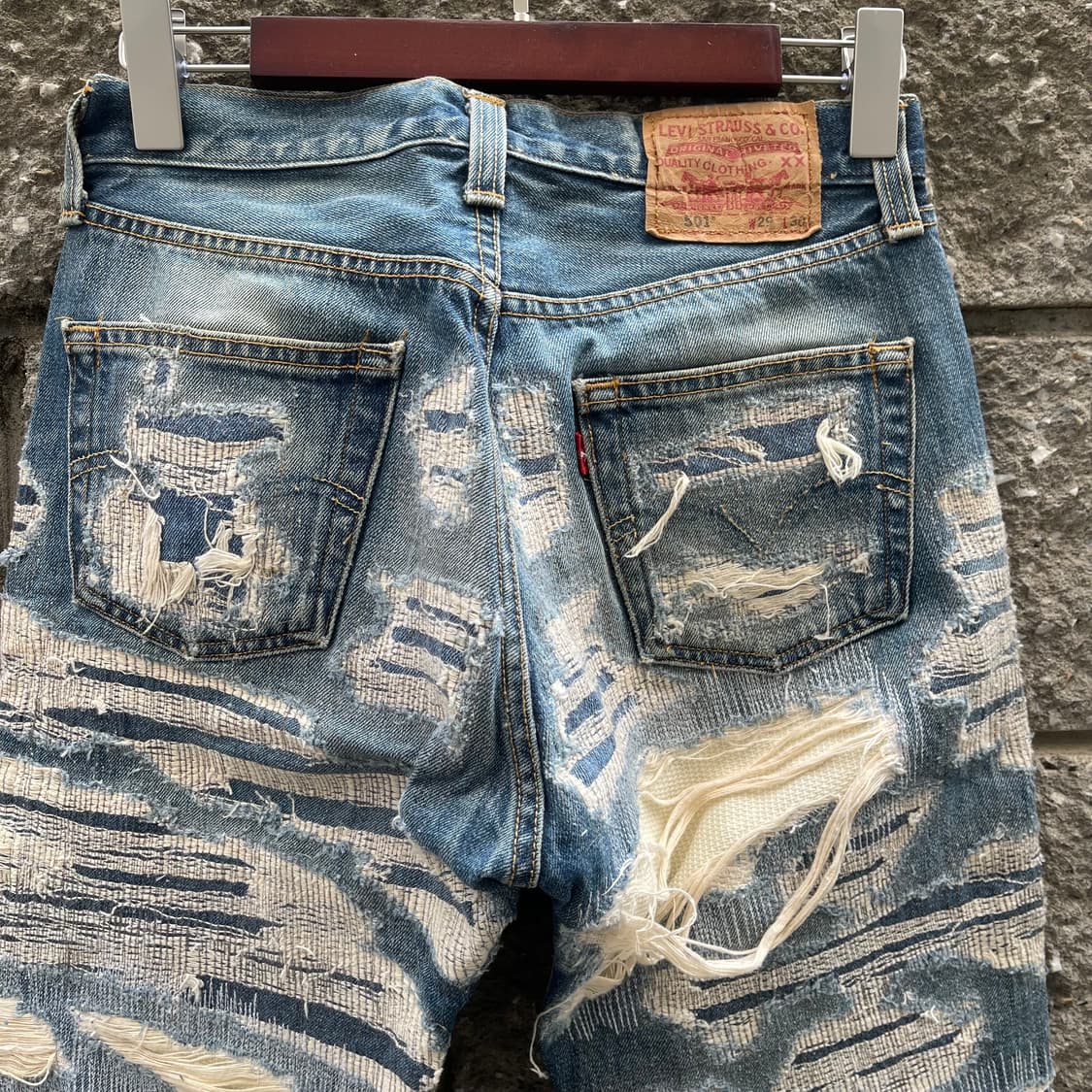 [29x30] 리바이스 501 언더커버맛 커스텀 데님팬츠 상품이미지8