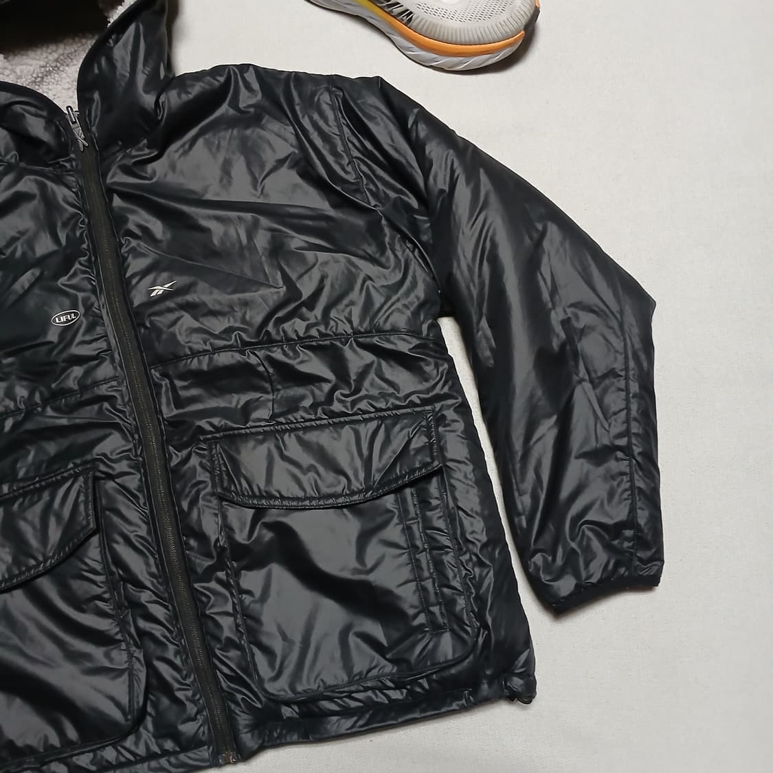 리복 라이풀 콜라보 양면 후리스 패딩 리버서블 겨울 자켓 상품이미지9