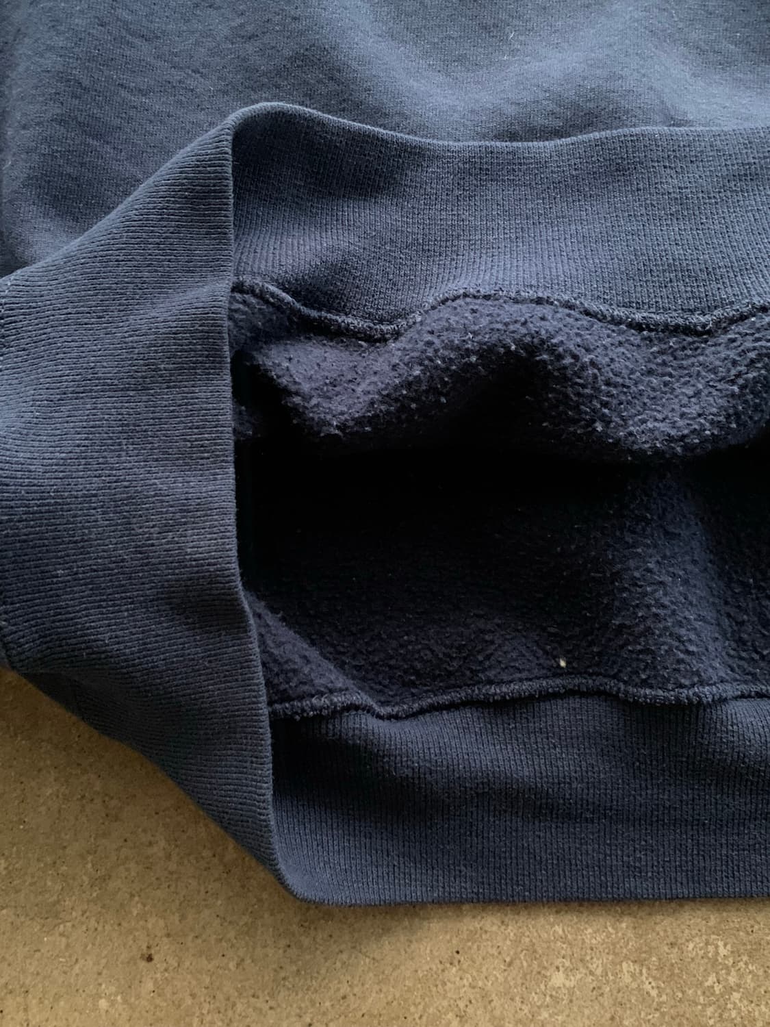 90s 러셀 애슬레틱 튜블러 스웻셔츠 네이비 상품이미지3