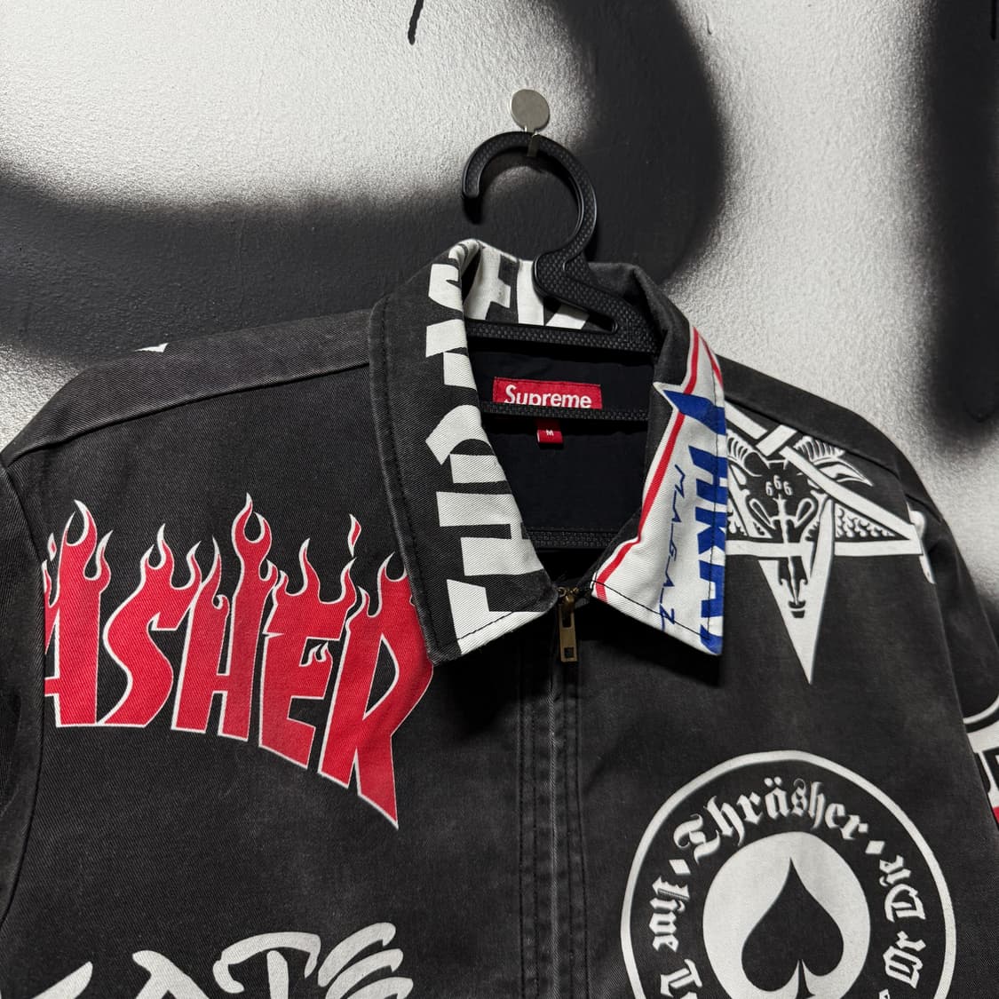 슈프림 x 트레셔 SS15 워크 집업 트러커 자켓 상품이미지5