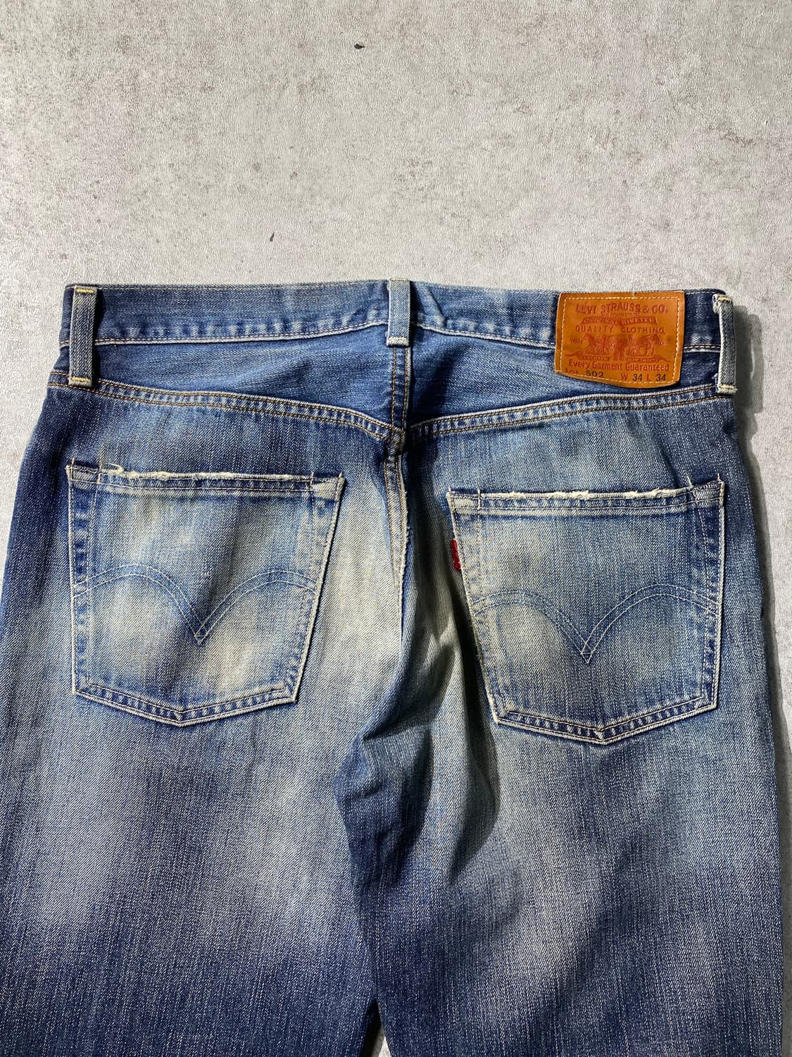 [32-33] 00s Levi's 502 리바이스 셀비지 데님팬츠 상품이미지8