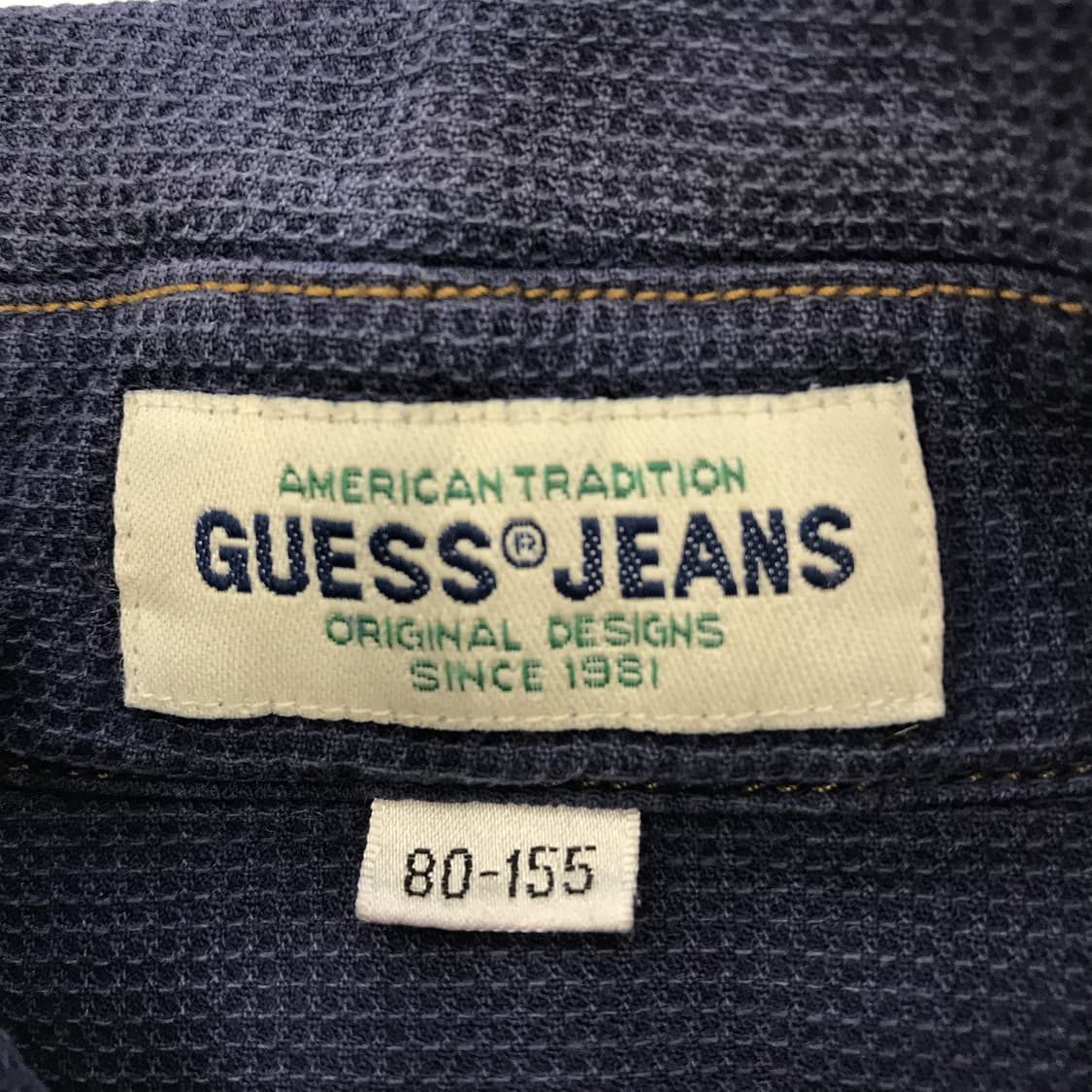 게스 GUESS 90s 프렌치 워크셔츠 [여성55사이즈] 상품이미지4