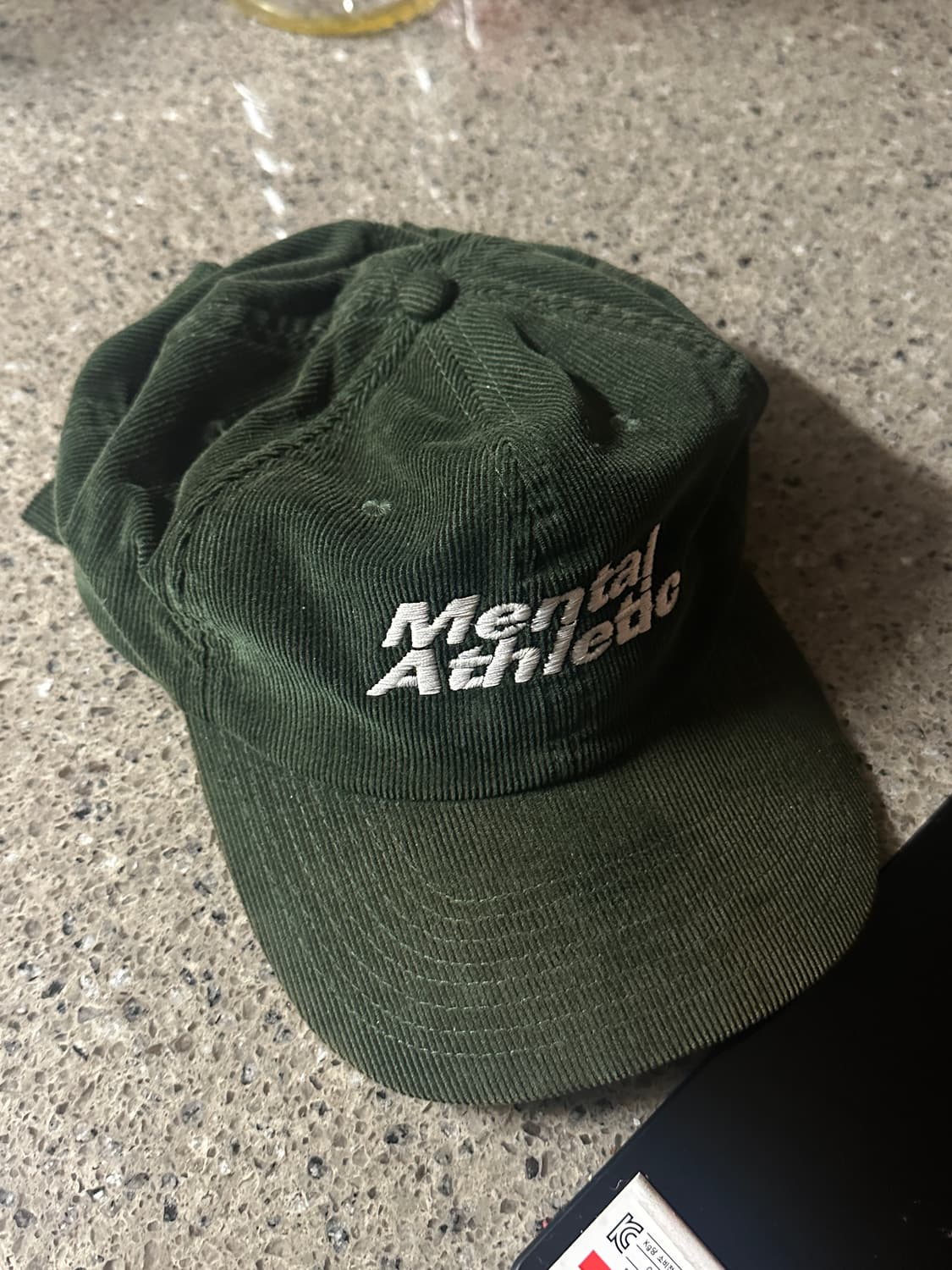 Mental Athletic 코듀로이 모자 상품이미지2