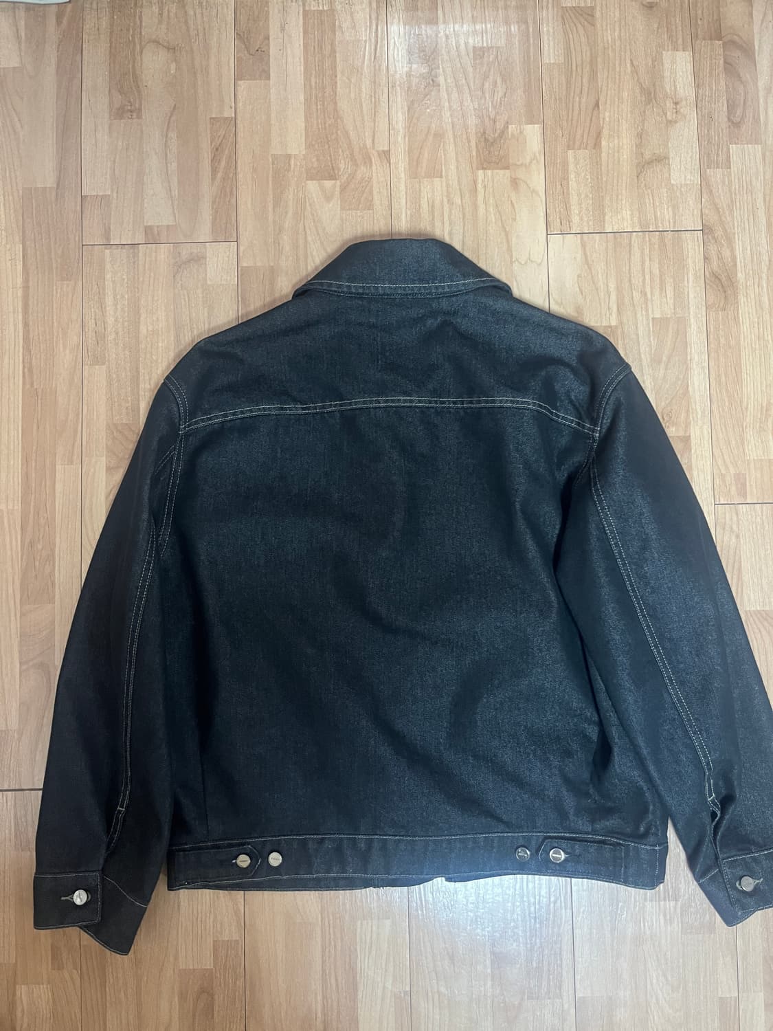 시스템옴므 흑청 워크자켓 100사이즈 새상품 정가이하 양도합니다. 상품이미지2