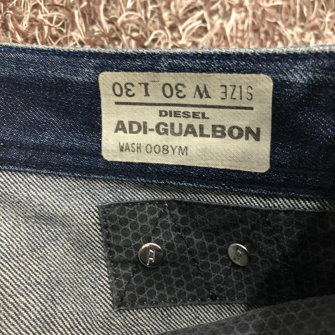 디젤 X 아디다스 워싱 디스 데님팬츠 상품이미지8