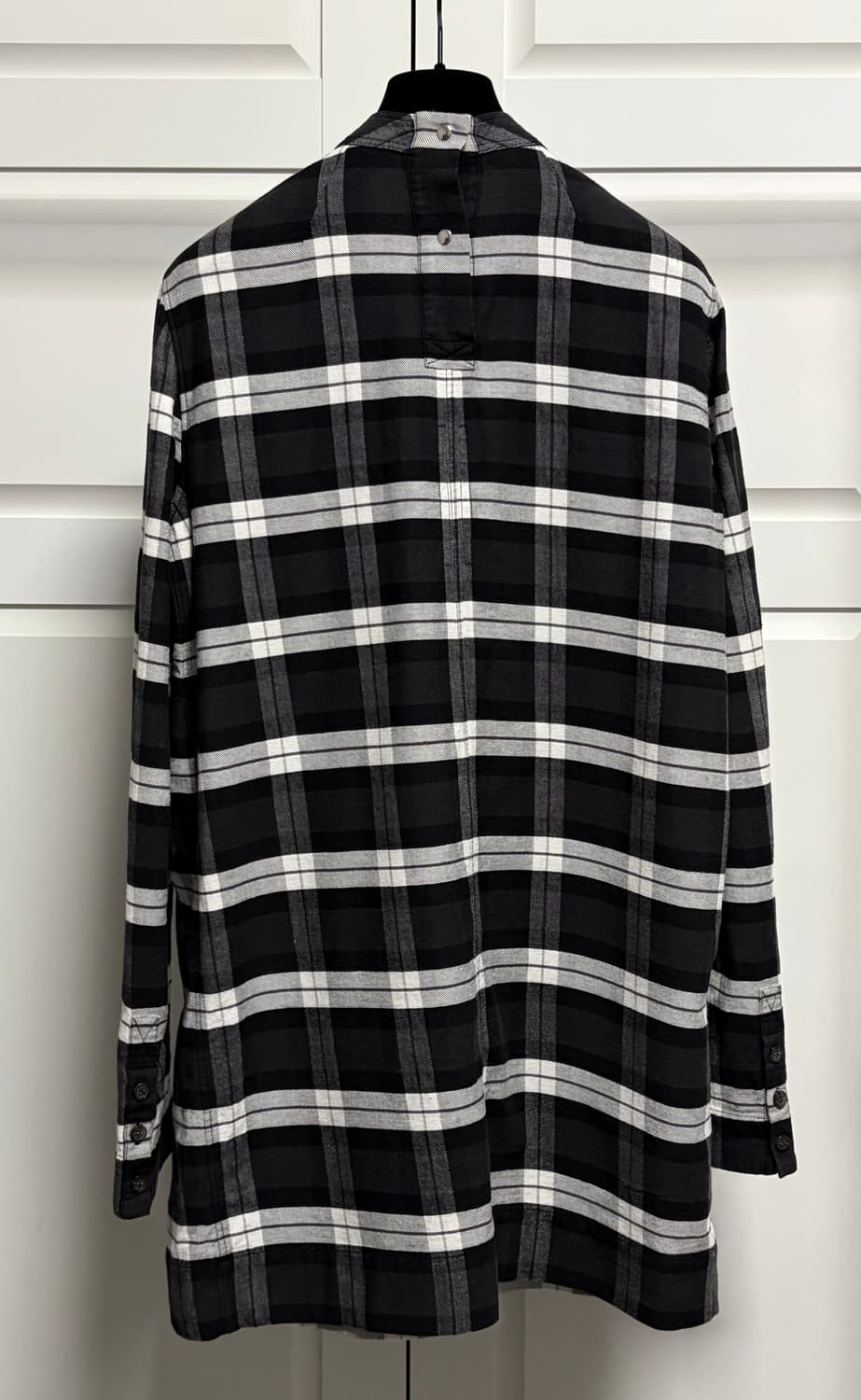 릭오웬스 / 플란넬 튜닉 셔츠 / 48 상품이미지3
