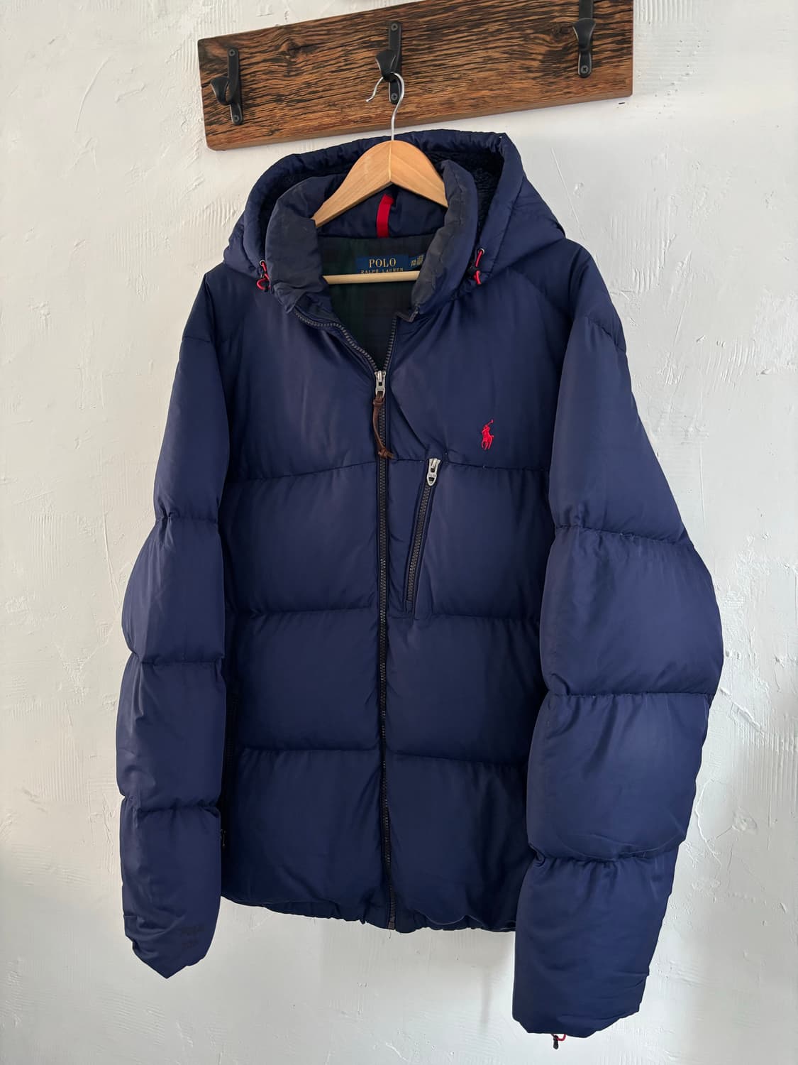 Polo 폴로 랄프로렌 신형 레드포니 네이비컬러 다운 패딩자켓 상품이미지1