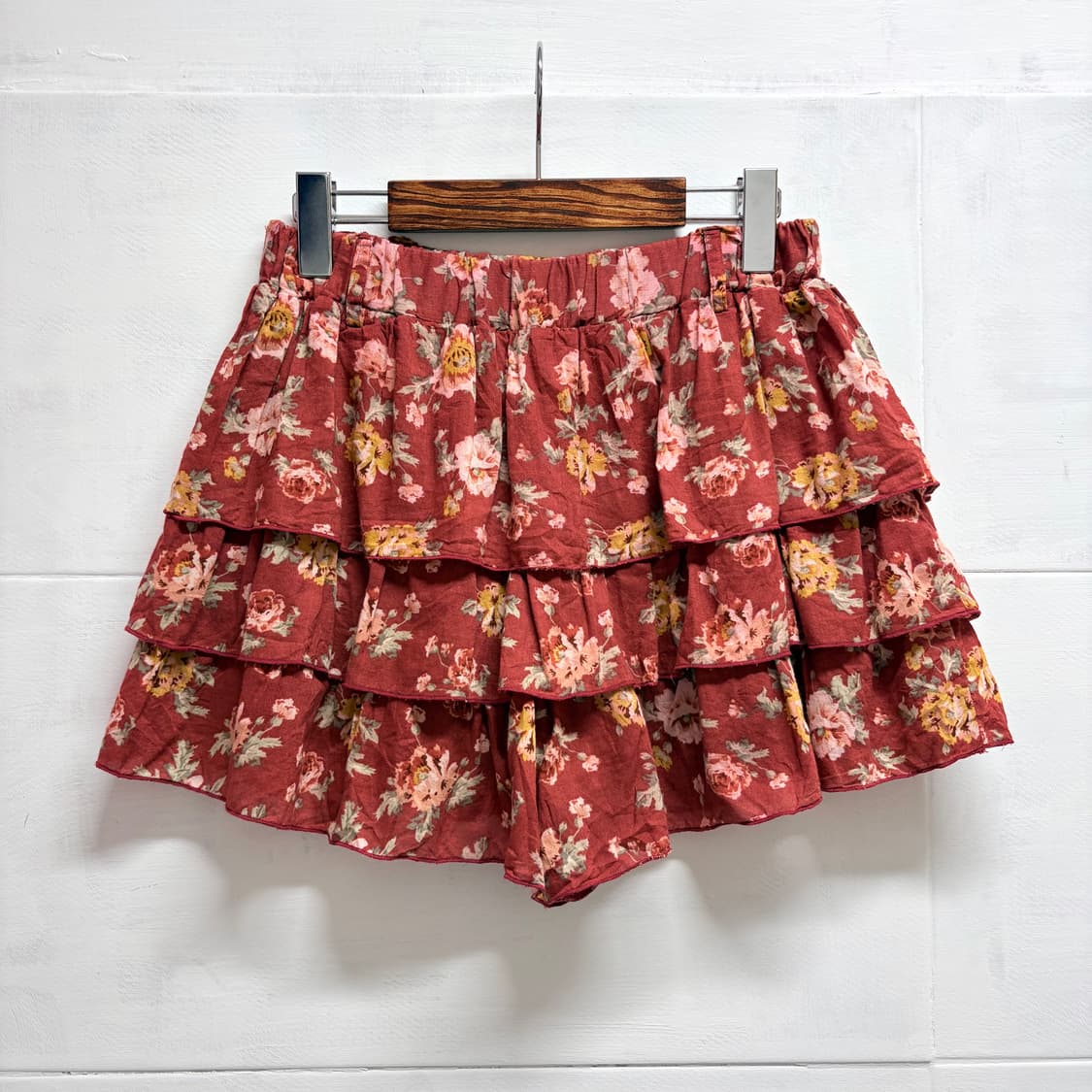 C.O.L.Z.A 콜자 플라워 캉캉 미니 치마바지 스커트  M JPN 상품이미지3