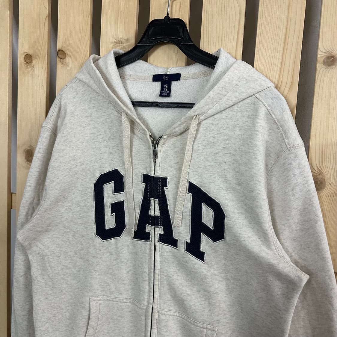 (M) GAP 갭 멜란지 후드집업 상품이미지3