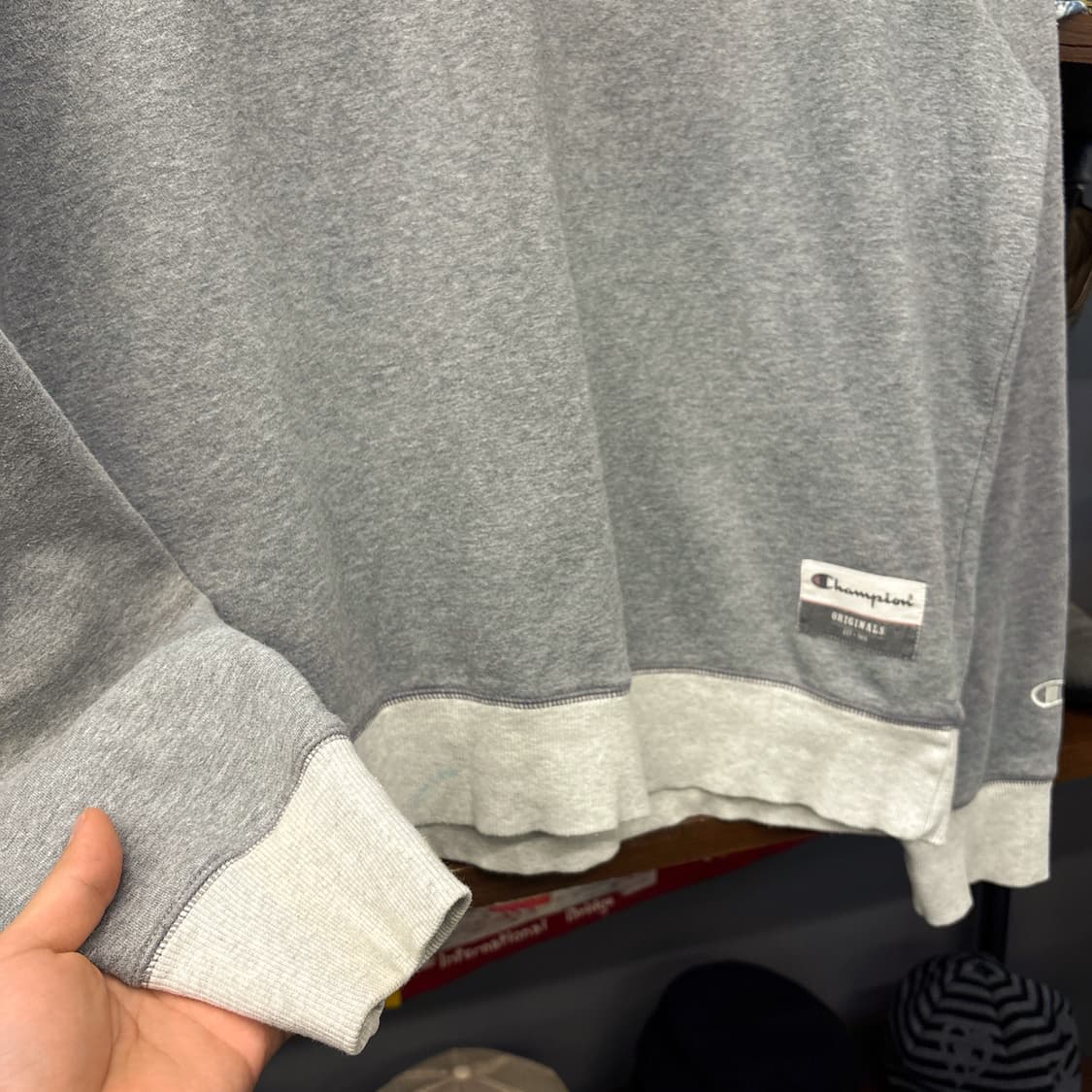 챔피온 오리지널스 디즈니랜드 투톤 링거 스웻셔츠 N1238 상품이미지4