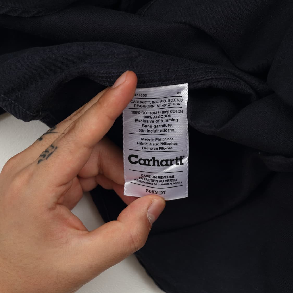 칼하트 워크셔츠 2XL A920 상품이미지5