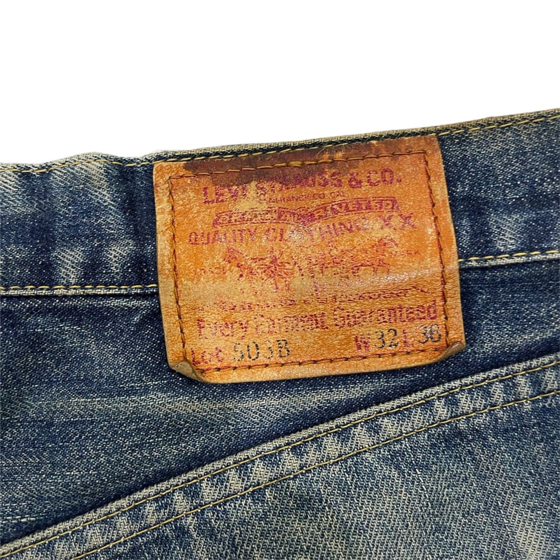90's 리바이스 503B big E 셀비지 (30) 상품이미지3