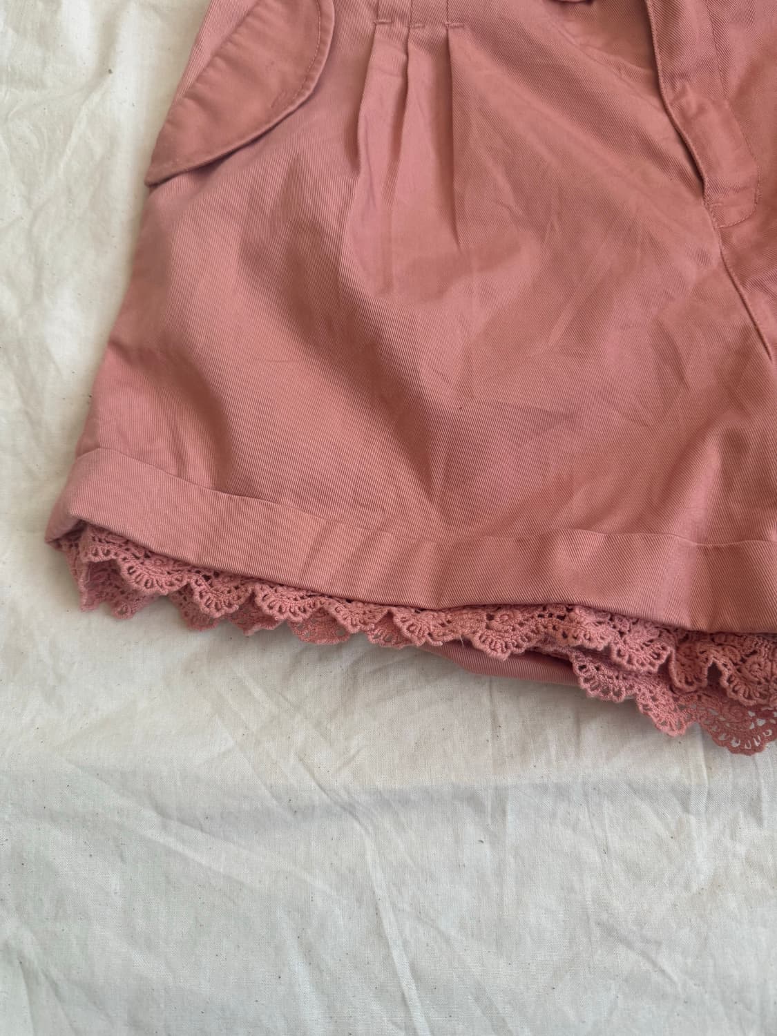 키치 러블리 피치핑크 숏팬츠 상품이미지2