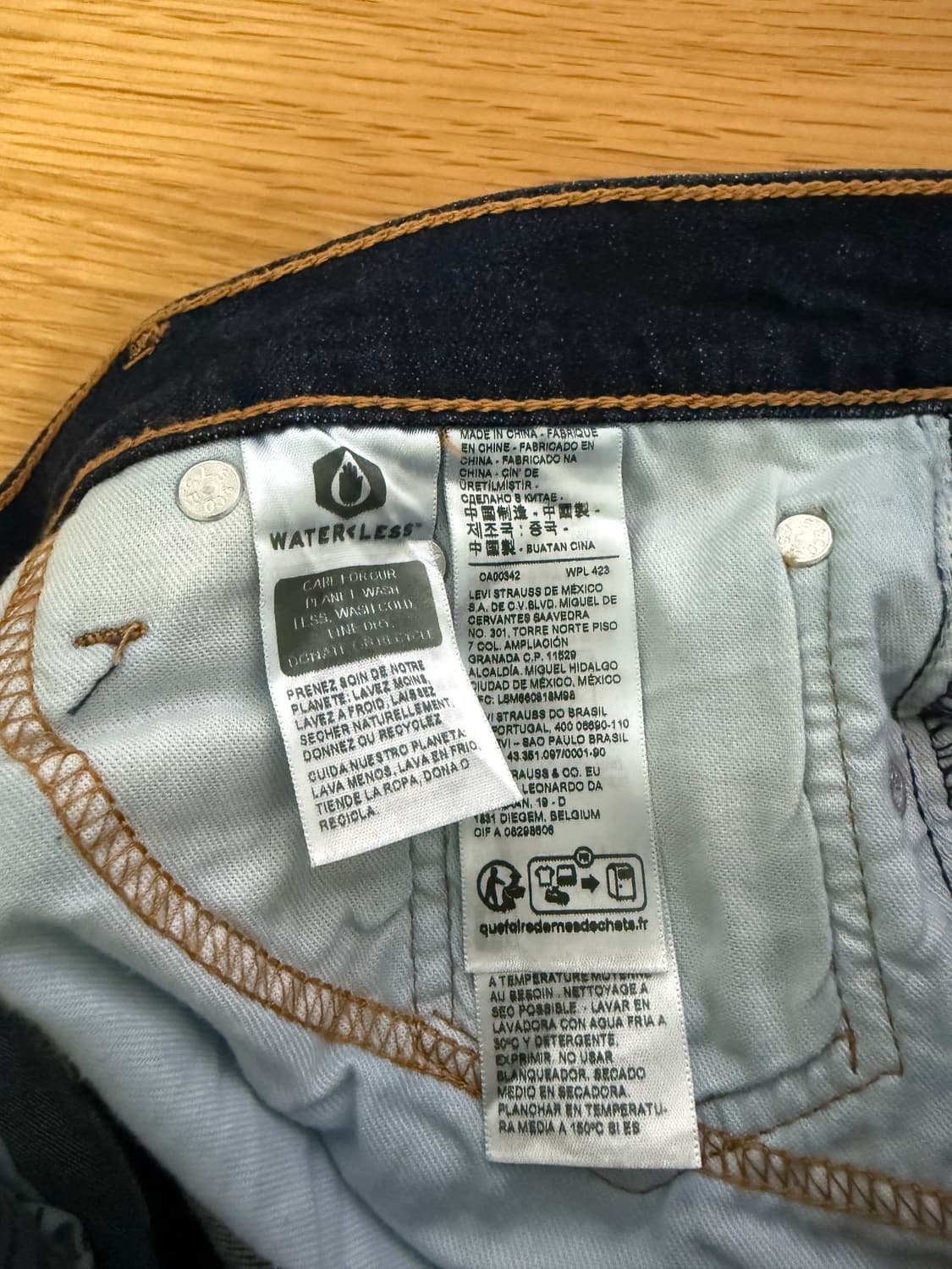 리바이스(Levi's) 511 데님 팬츠 상품이미지8