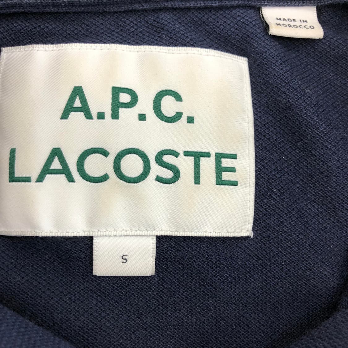 A.P.C. 아페쎄 라코스테 피케 폴로셔츠 S 상품이미지5